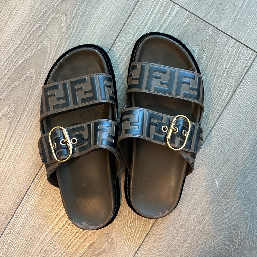 Fendi Monogram Slides